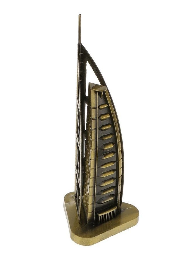 Lilone Burj-Al-Arab Metal Showpiece for Home Decor (6" Inch, Antique Bronze) - Image 4